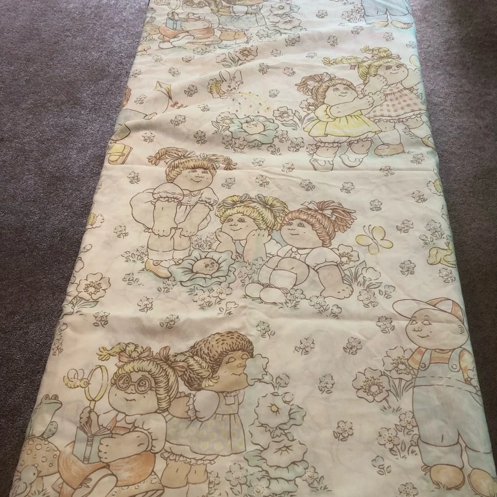 Vintage Cabbage Patch Full size flat sheet